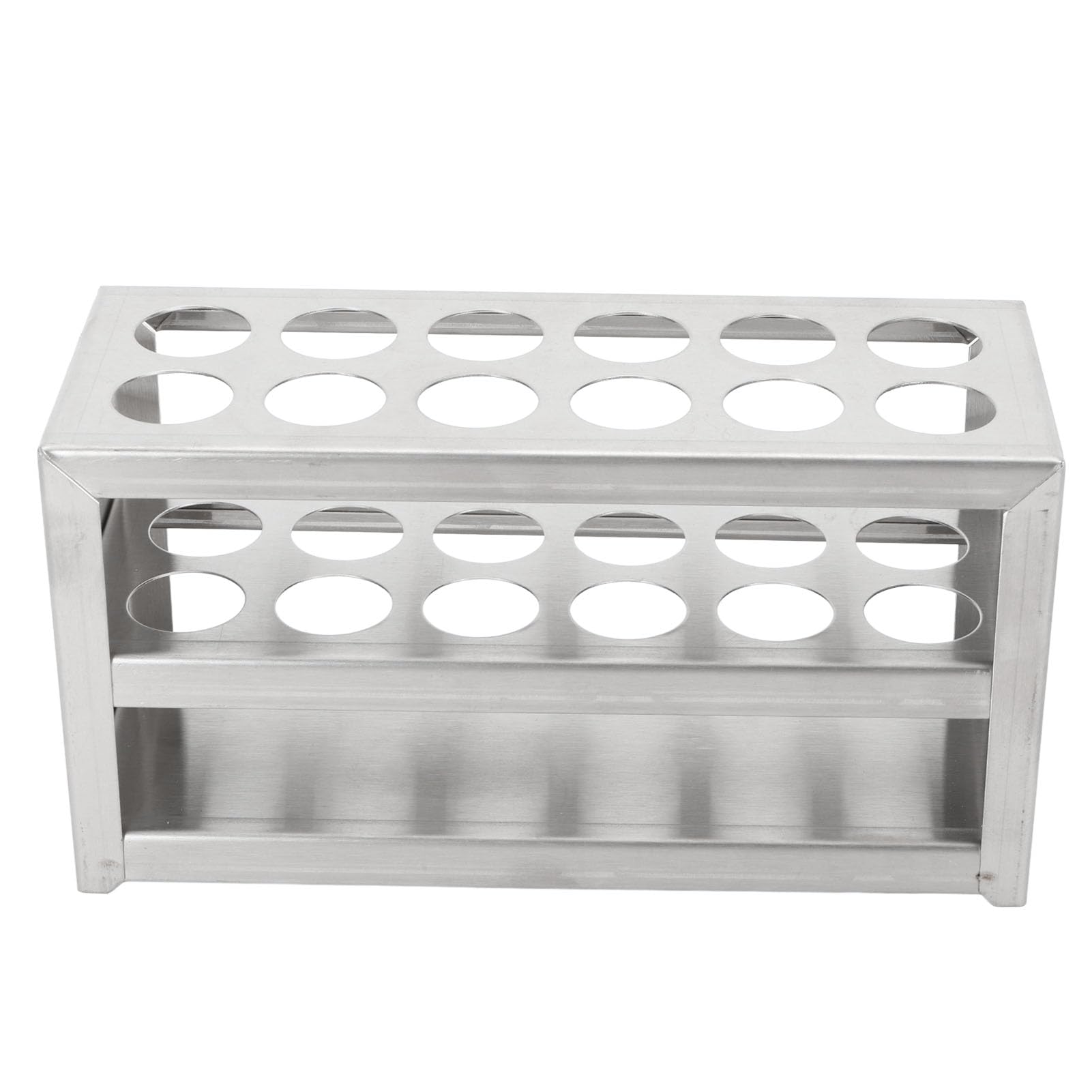 Metal Test Tube Rack 12 Holes 0.75in 19mm Tubes with 304 Stainless Steel, 3 Tier Centrifuge Tube Holder for Laboratory, School, Wide Application