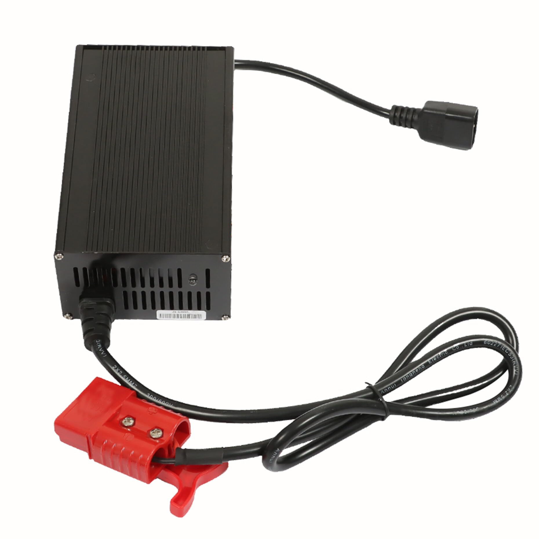 kimllier Battery Charger with Pallet Jack, 24V 10A, with SB120 120A Red Connector