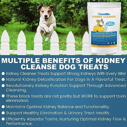 Petite Kidney Cleanse Dog Treats 20 Oz - Low Protein, Bacon Flavor, Kidney Support Formula for Normal Toxin Elimination - Kidney-Friendly Dog Diet Snack