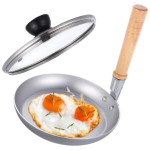 Cabilock Nonstick Tamagoyaki Pan Japanese Oyakodon Frying Pan Detachable Handle Home Kitchen Cooking