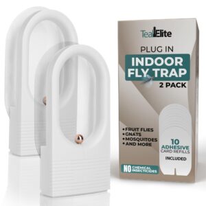 Fly Trap Card Refills - 20 Pack - Refill Cards for Indoor Electronic Plug in Fly Trap for Fruit Flies, Wasps, Gnats, Mosquitos