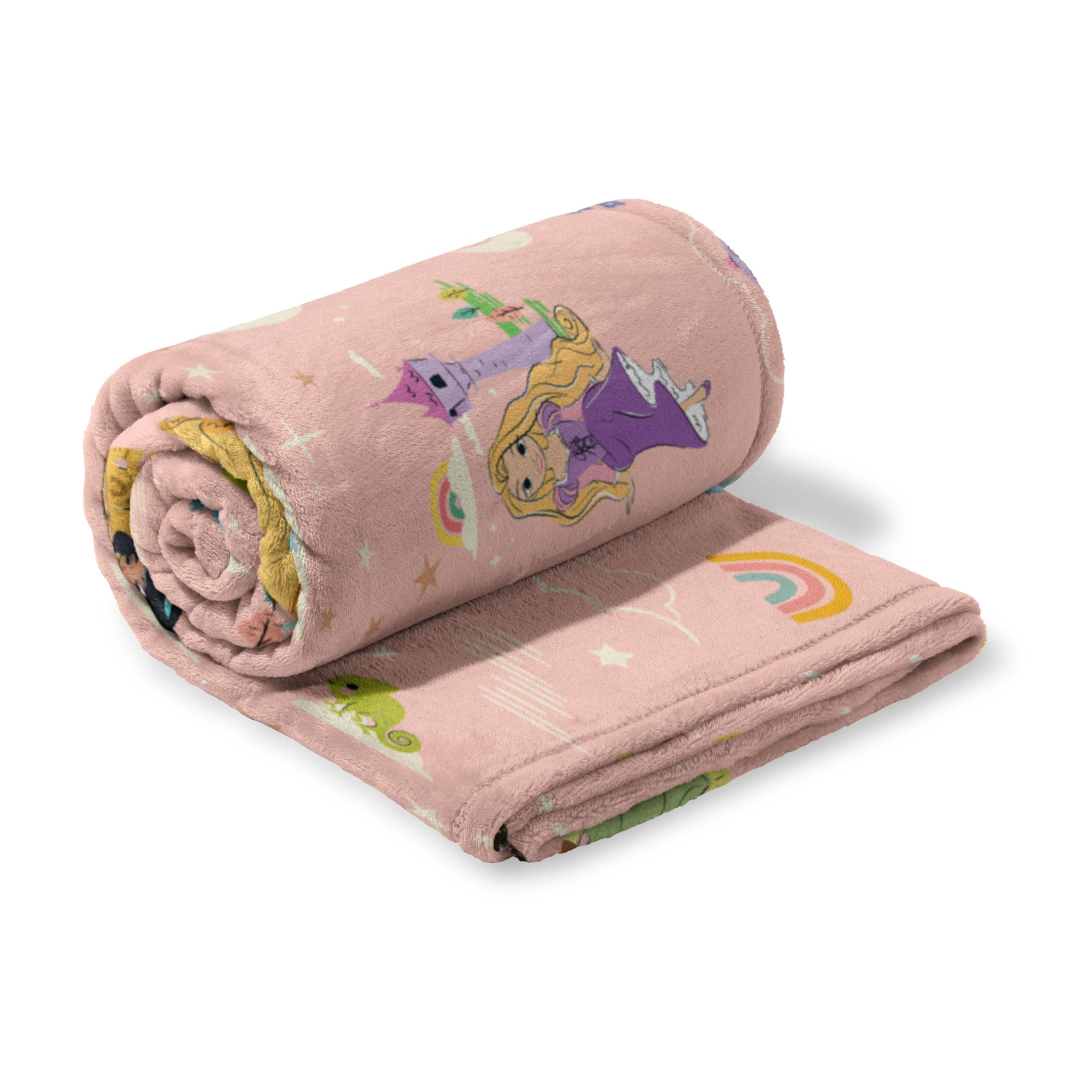 Northwest Disney Princess Silk Touch Throw Blanket, 50" x 60", Dream Girls