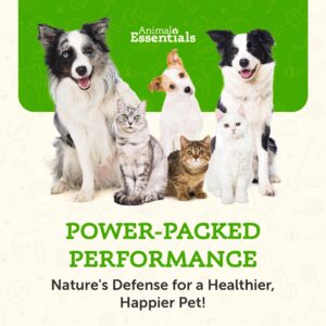 Animal Essentials Combat Turkey Tail Mushroom Supplement for Dogs & Cats - Critical Immune Defense, Supports Cognitive Function, Mushroom Powder Extract, Organic Turkey Tail - 2.5 Oz (Pack of 1)