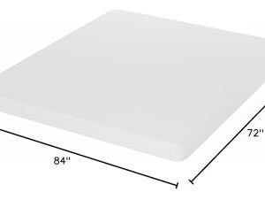 Furinno Tidur Cooling Gel Memory Foam Mattress, 5 Inch, California King