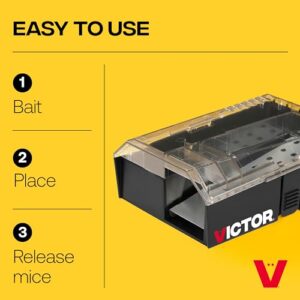 Victor M335SR-3 Multi-Catch Humane Mouse Trap - 3 Traps