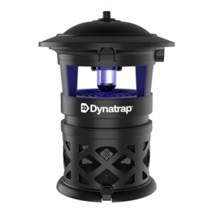 dynatrap dt1130sr 1/2 acre mosquito & flying insect outdoor trap and killer – kills mosquitoes, flies, wasps, gnats, & other flying insects - bug zapper alternative - black