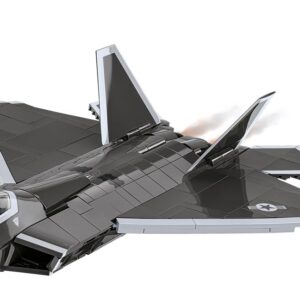 COBI Armed Forces Lockheed F-22 Raptor, Black & White