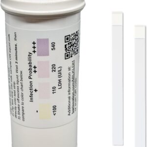 Cow Milk LDH Test Strips for Mastitis Detection [Vial of 50 Tests]