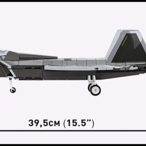 COBI Armed Forces Lockheed F-22 Raptor, Black & White