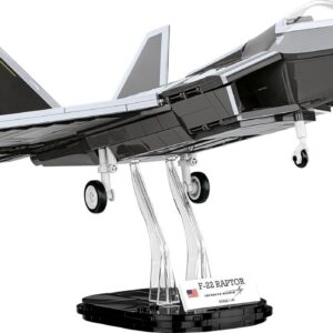 COBI Armed Forces Lockheed F-22 Raptor, Black & White