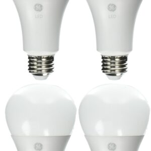 GE (4 Bulbs) Lighting 65721 LED A21, 12 watt (75 watt Equivalent) Soft White A21, Non-dimmable, LED Light Bulb, 1100 lumens