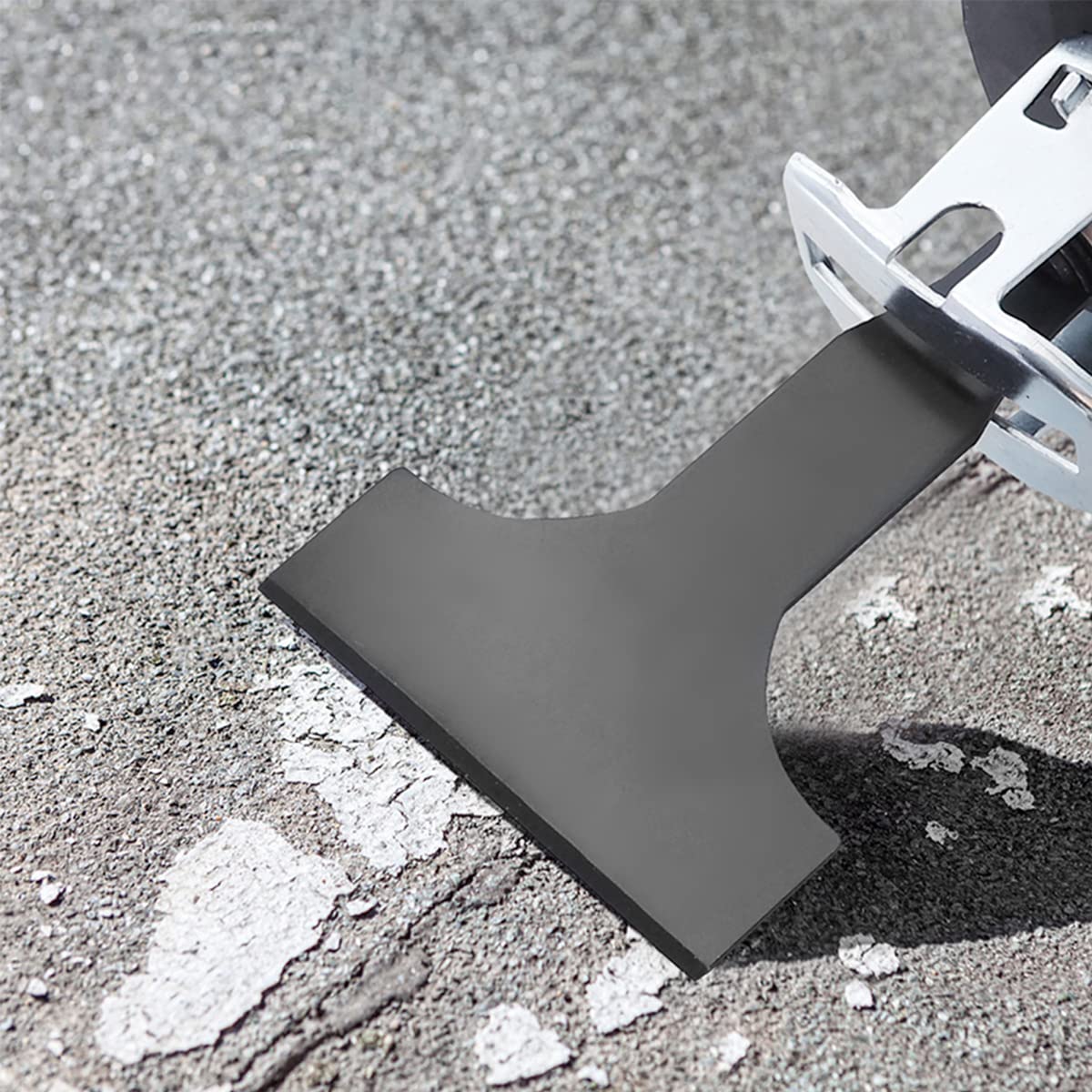 4Pcs Reciprocating Saw Scraper Blade 10/30/50/100mm Sturdy Scraping Tool Attachment High Carbon Steel Tile Cleaning Tool Professional Tile Mud Saber Shovel for Tile Floor