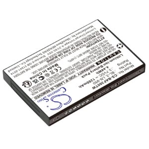 BUSFUIVA Replacement Battery BL-3 for BF-R5, BF-T6, C5, UV3R, UV-3R 3.7V/1200mAh