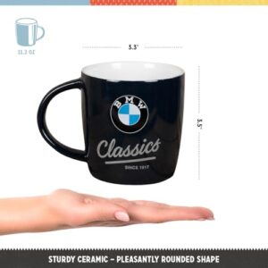 Nostalgic-Art Retro coffee mug, 11.2 oz, official license product (OLP), BMW – Classics – Gift idea for BMW fans, ceramic cup, vintage design