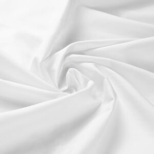 2 yard white cotton fabric by the yard 57 inch wide 125 gsm light weight broadcloth