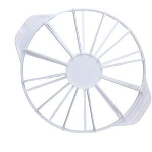 FDXGYH Round Cake Portion Marker 10 or 12 Slices Plastic Pie Divider Cake Slicer/Cutter with Handle for Pastry Baking