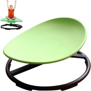 autism kids swivel chair, sensory toys chair for kids, spinning chair wobble chair balance toys, balance physical therapy equipment, training body coordination, kid spinning carousel for kids 3-12 ( c