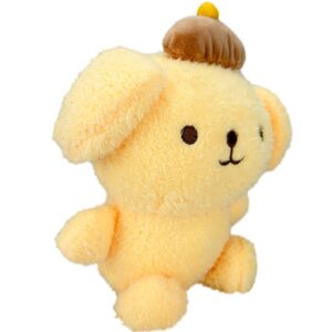 Pompompurin Plush Toys 8IN, Lovely Kawaii Cinnamonroll Kitty Kuroumi Anime Plush Stuffed Animals Doll, Soft and Cute Cartoon Stuffed Plush Toys for Kids, Fans, Collectors Home Decor