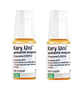 kary uni x2 pcs 10 ml best pet eye drop cataracts treat eye infection inflammation safe & gentle formula - all animals dog cats pet eye care