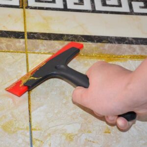 Black Multifunction Grout Scraper Professional Gap Filling Tool, Grout Tools for Tile, Multifunction Construction Tool,Hand Tools,Power and Hand Tools