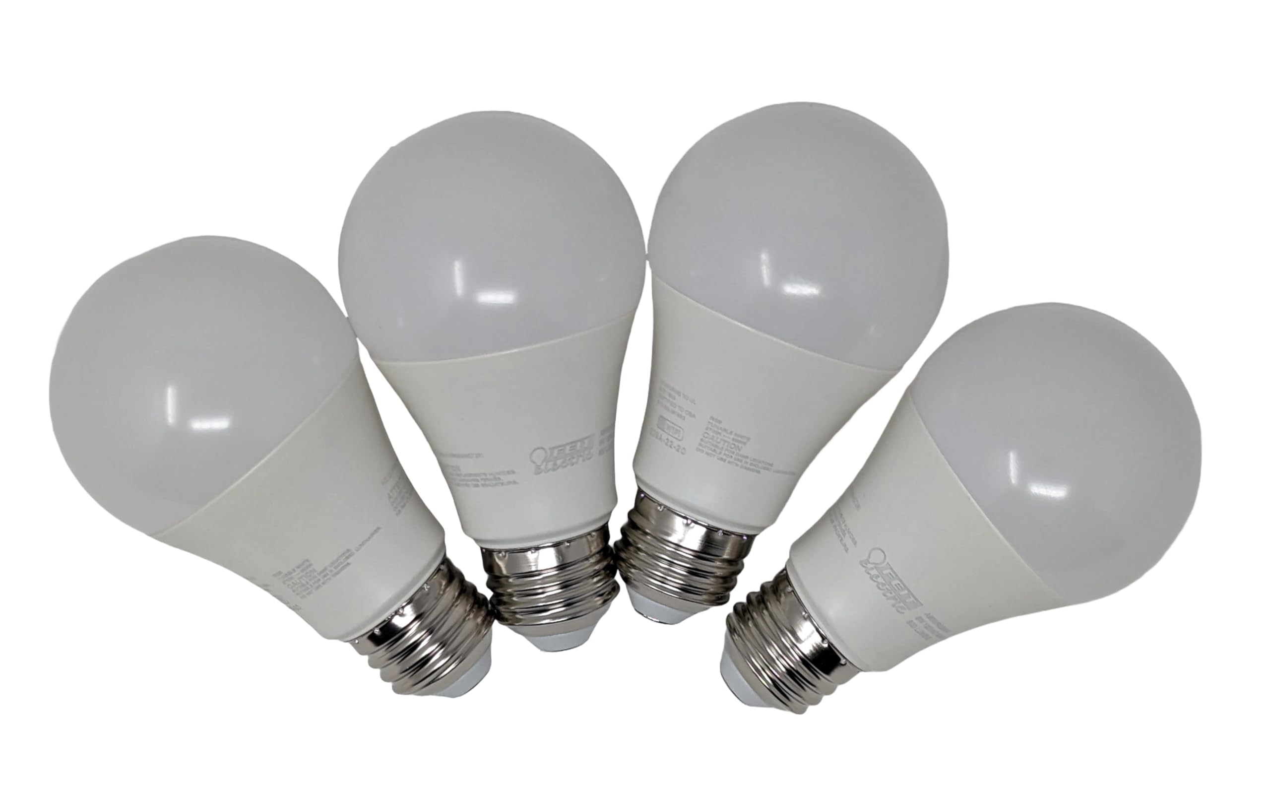 Feit 4-Pack WiFi LED Smart Bulbs (60W Replacement, 4-Pack) Color Changing