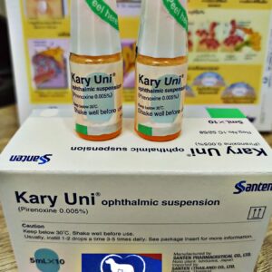 Kary Uni X2 Pcs 10 Ml Best Pet Eye Drop Cataracts Treat Eye Infection Inflammation Safe & Gentle Formula - All Animals Dog Cats Pet Eye Care