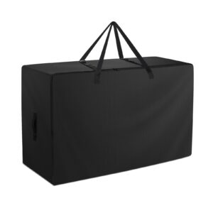 folding mattress bag - 600d oxford cloth heavy duty carry case for tri-fold guest bed mattress (fits 6" twin & twin xl mattress, black)