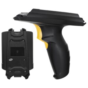 tc51 trigger handle for zebra tc51 tc510k tc52 tc56 tc57 handheld barcode scanner mobile computer, sensitive scan convenient grip (trg-tc51-snp1-01), must be used with protective case