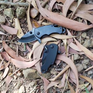 CHYI-GOGO 2 PCS Outdoor hiking camping knife,Men's portable pocket knife, mini folding knife, portable EDC tool knife. Gift for Man and dad