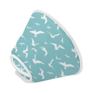 cute seagulls soft dog cone collars protective adjustable cat recovery collar to stop licking l