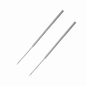 20pcs Straight Dissecting Needles, Stainless Steel Single Ended Micro Fine Precision Probe Teasing Needles Micro Fine Anatomy Pins for Students Lab Specimen Dissecting Biology Class Science Experiment