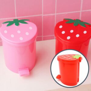 PRETYZOOM Desktop Trash Can Garbage Bin Pen Pencil Cup Holder Luggage Cup Holder Desktop Garbage Can Desktop Wastebasket Kawaii Trash Bin Trash Recycling Containers Mini Child Thing Pp Food