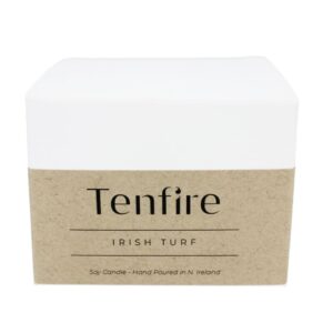 Generic Irish Turf Peat Container Candle. Smell of an Irish Turf Fire. Nostalgic Scent, Long Burn Time. Handmade in Ireland