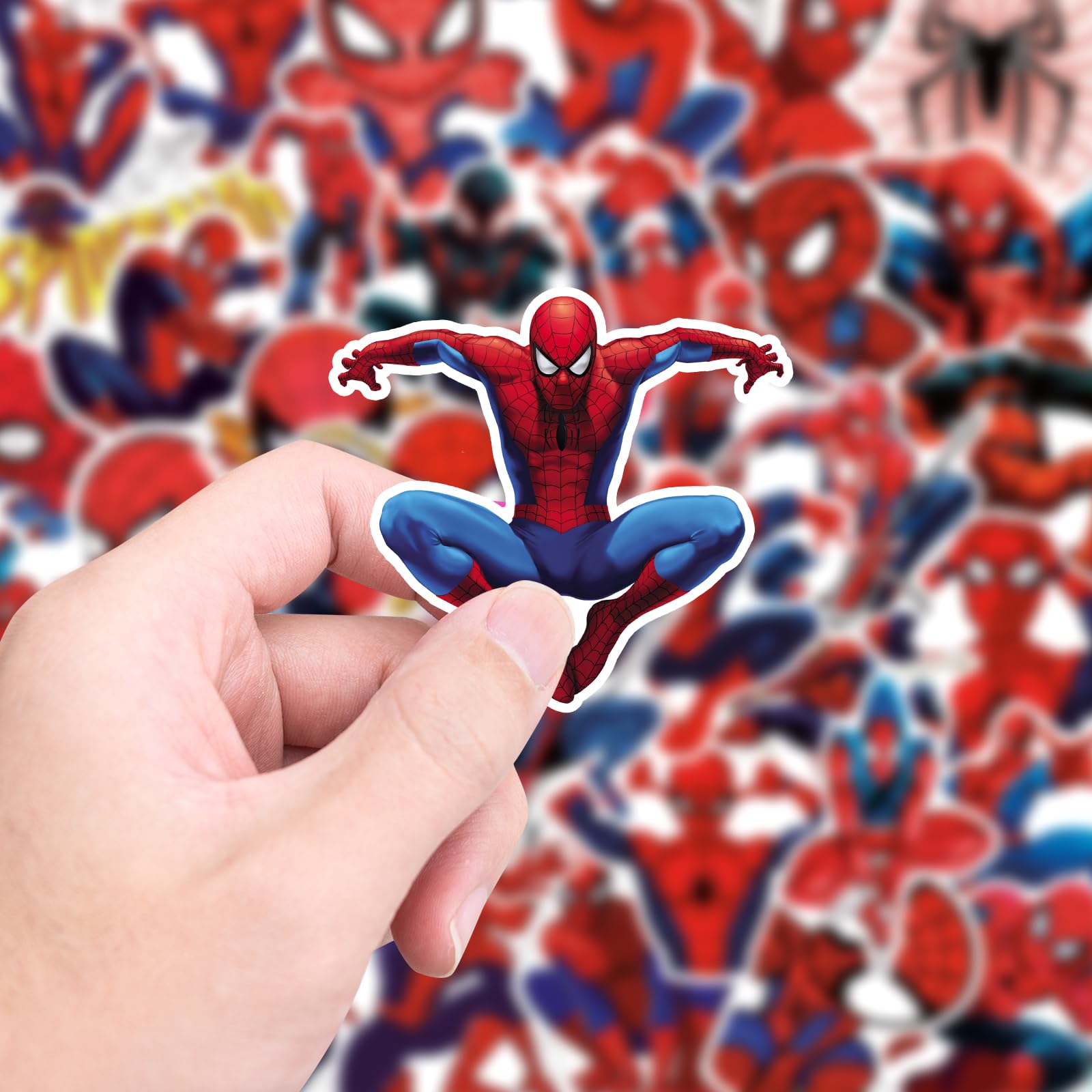 TLTSDWQ spidey and his amazing friends birthday decorations,110Pcs Party Favors,Include 10 Circles,10 Pattern Decorations,10 Key Chains,10 Masks,10 Gift Bags,10 Straws and 50 Stickers