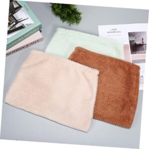 Gatuida 3pcs Multifunctional Lazy Broom Cloth Cover Broom Cleaning Cover Water Absorption Broom Cover Broom Covers for Sweeping Home Mop Cover Replacement Cloth Household Coral Fleece