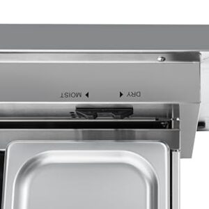 KoolMore 30 in. Built-in Residential Warming Drawer with Three Compartments in Stainless-Steel (KM-RWD-30SS)