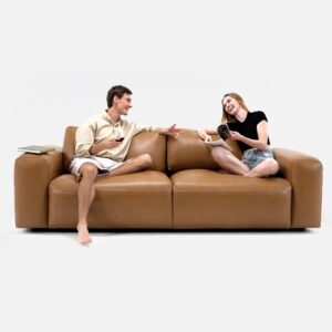 COLAMY 3882, PU Leather Sofa