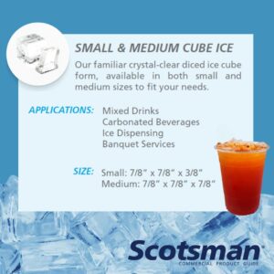 Scotsman MC0530SA-32 Prodigy Elite 30" Width, Air Cooled, Small Cube Ice Machine - Up to 525 lb.