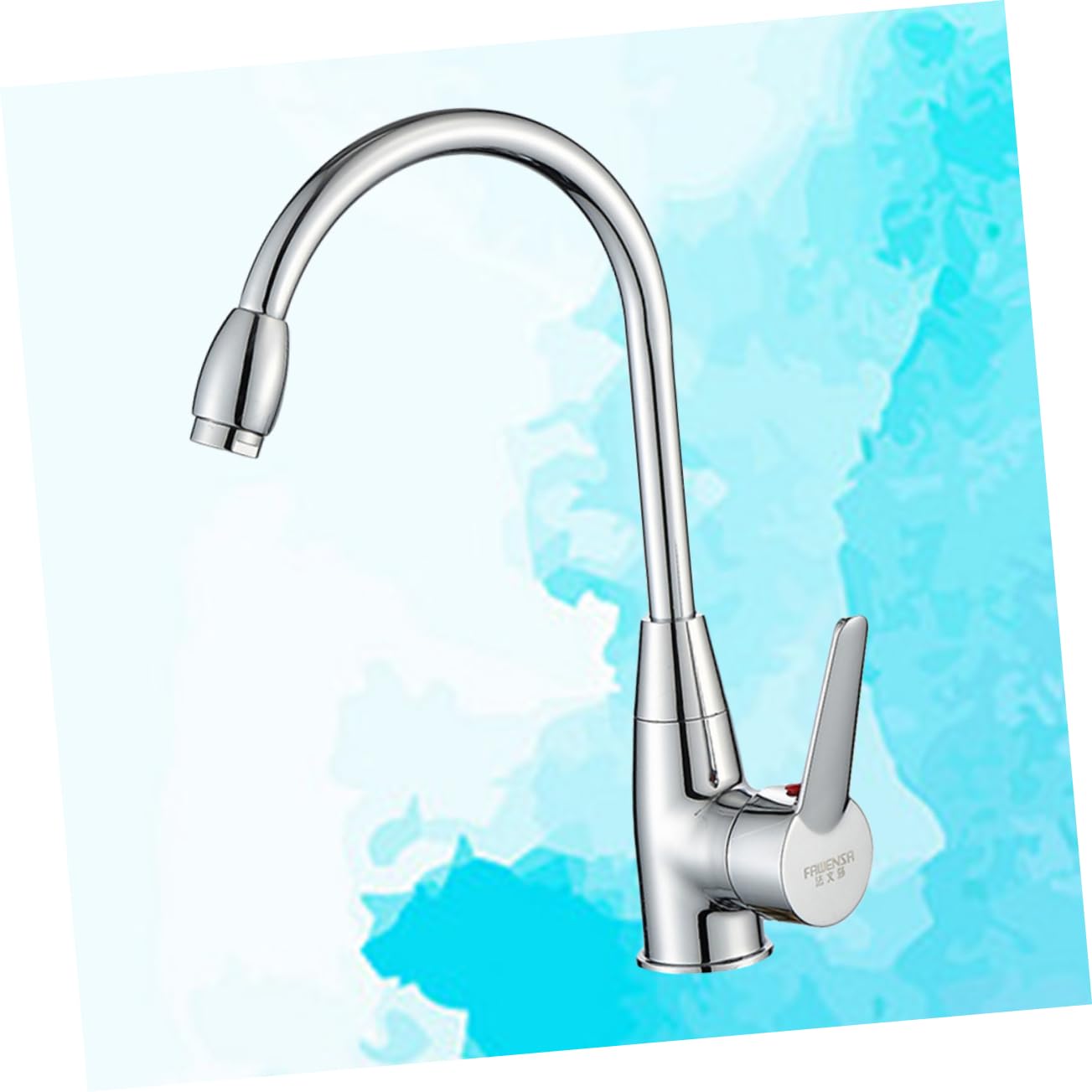 Homoyoyo Kitchen Faucet Drinking Water Faucet Garden Cold Tap Faucets for Bath Sinks Sink Faucet Bath Tub Tap Faucet Tub Faucet Water Spigot Picnic Table Clips Hot and Cold Mop to Rotate