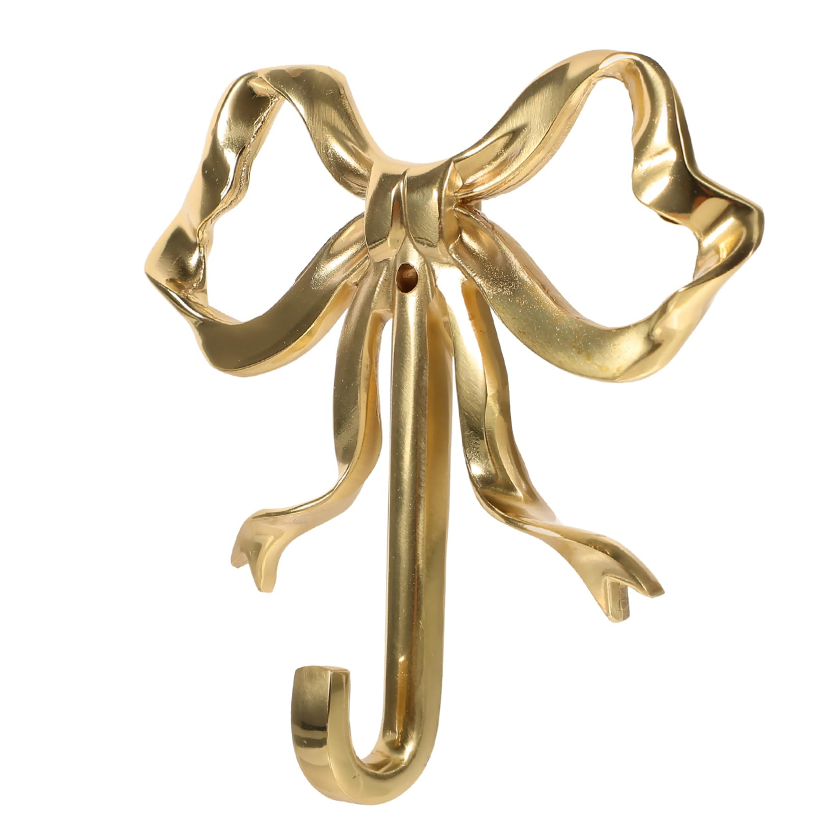 Bow Hook Single Hanger Gold Coat Hooks Bow Shaped Wall Hook Wall Hanging Coat Hook Bathroom Wall Hook