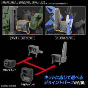 Bandai Hobby - Gundam Seed - #02 Option Parts Set Gunpla 02 (Launcher Striker & Sword Striker), Bandai Spirits Model Kit