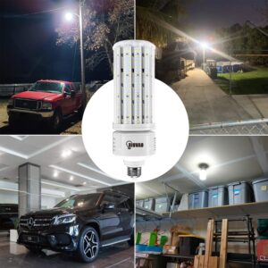 2 Pack 100W LED Corn Bulb, E26 /E39 Base Led Corn Light Bulb, Super Bright 15000lm 5000k Led Bulb, 1000W Equivalent CFL Metal Halogen HID Waterproof Led Corn Bulb for Outdoor Indoor Area Garage