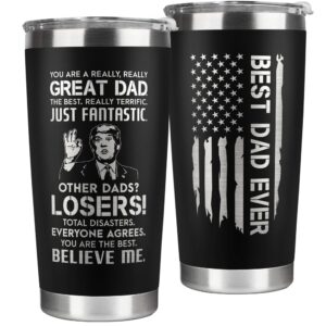 gifts for dad from daughter son - dad gifts - christmas gifts for dad, dad christmas gifts - birthday gifts for dad, dad birthday gift ideas, father's day gifts - new dad gifts for men - 20 oz tumbler