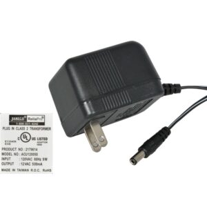 jameco reliapro 12vac 500ma ac-to-ac wall adapter power supply