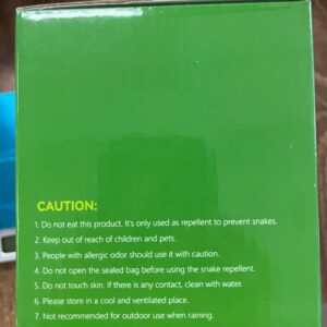 12 Pack Powerful Snake Repellent for Yard, Natural Snake Away Repellent for Indoor Outdoors Lawn Garden Camping, Mouse Repellent, Squirrel Repellent, Rats Repellent