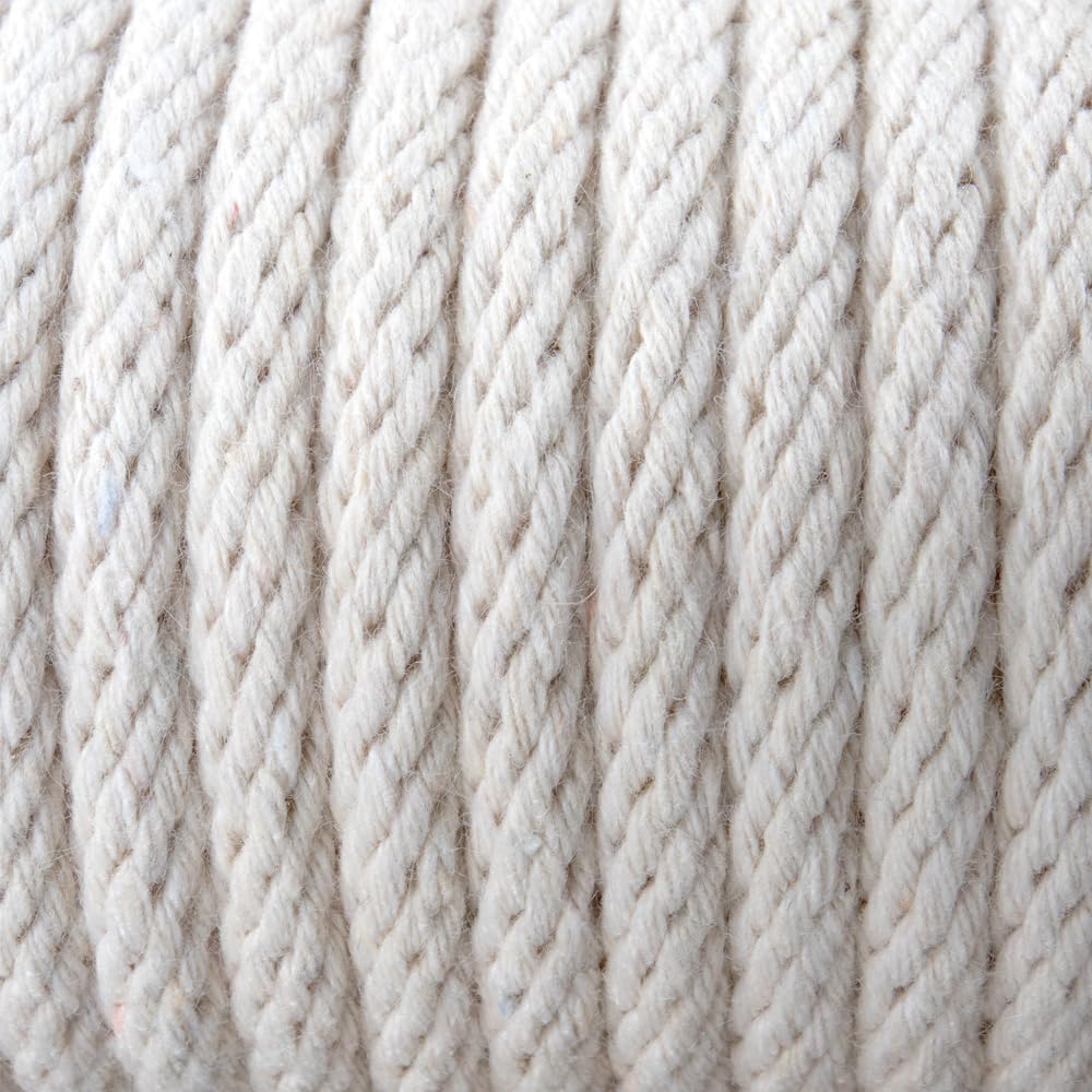 Rope & Cord Cotton Clothesline – 7/32” Cotton Rope – 100 Feet