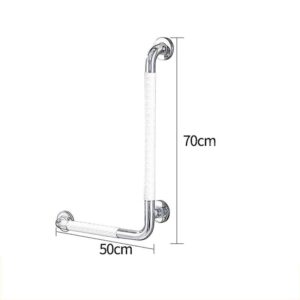 Bathroom Hand Rail,Safety Support Handle,Bathtub,Toilet, Kitchen,Stairway Handrail,Children and The Elderly Bathroom Grab Bar with Anti-Slip Grip