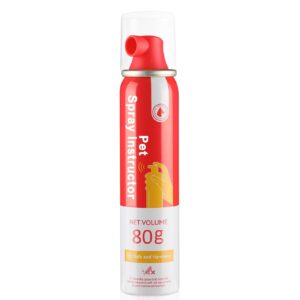 kdszjdv corrector spray dog trainer, 80ml 1 pack dog corrector spray for dogs to stops barking, jumping up attacks & unwanted dog behaviour humane effective