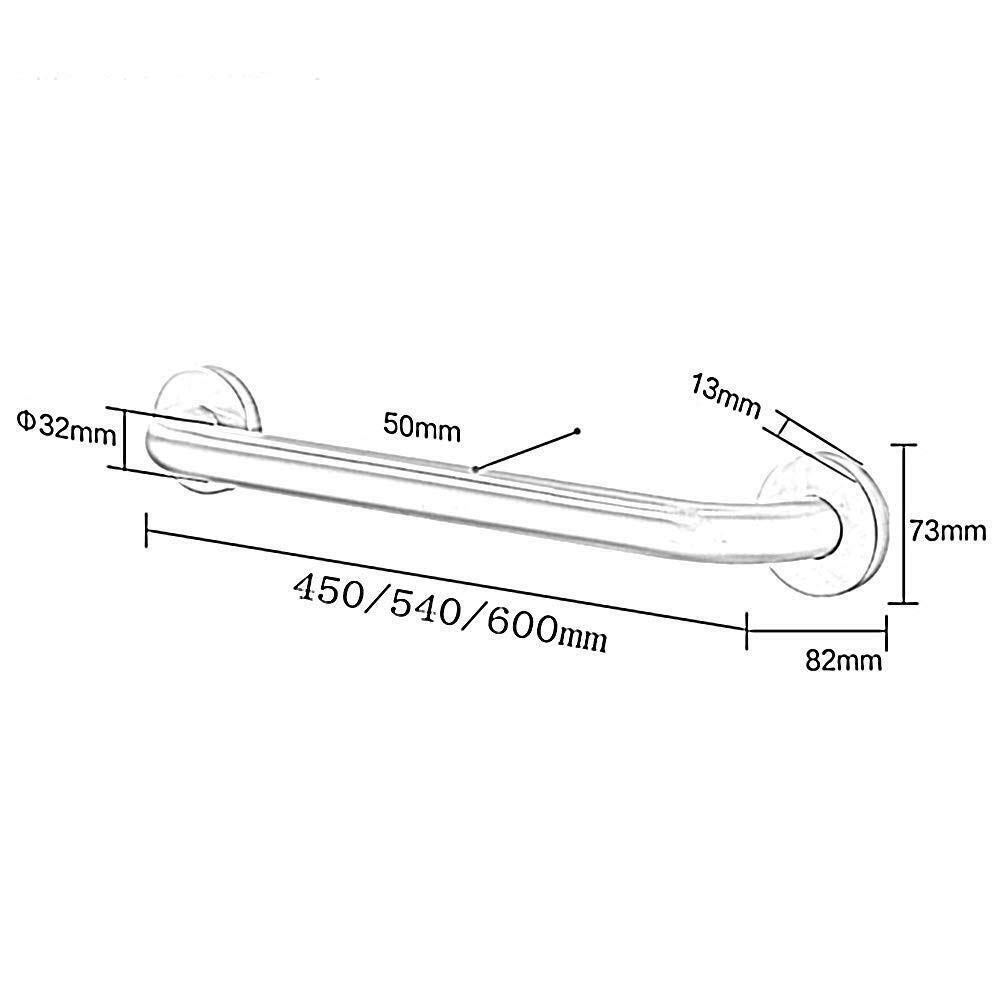 Shower Safety Handle,Bath Grab Bar,Home Care,Toilet, Kitchen,Stairway Handrail,Bathroom Grab Bar Anti-Fall Antirust Stainless Steel