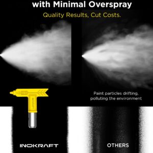 MaXpray M1 Airless Paint Sprayer, Highly Efficient Thinning-Free Minimal Overspray for Up to 10 Gallon DIY Painting Projects Home Interior & House Exterior, Comes with Sprayer Accessories